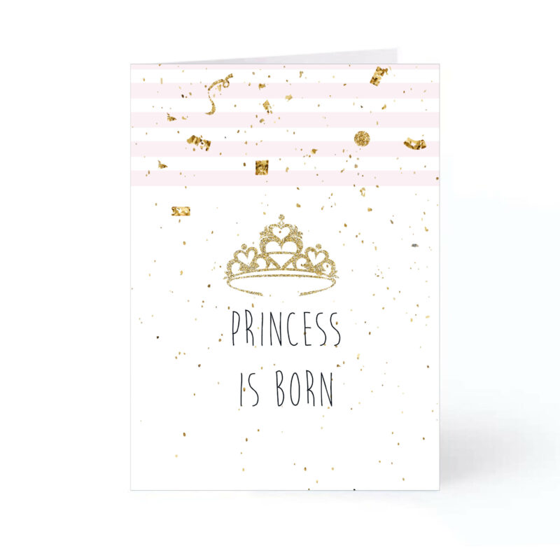 Babykaartje Princess